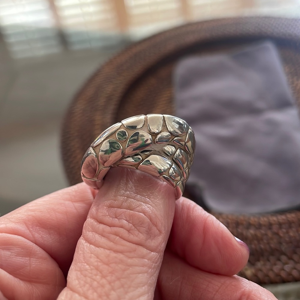 Silver ring by John Hardy